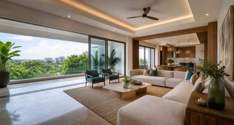 Apartamento premium con balcon